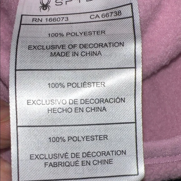 Spyder Women's Mauve Hooded Soft Jacket Size Large - Picture 7 of 8